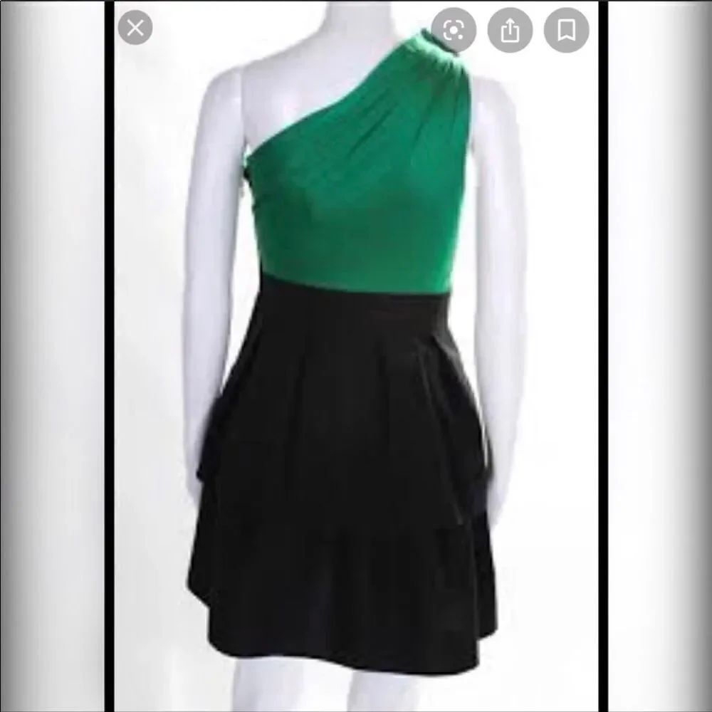 Jay Godfrey one shoulder midi dress